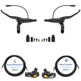Kit de frein hydraulique noir Y5 Avant L arrière R [NUTT]