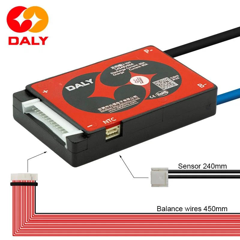 BMS 14S 52V 60A [DALY] Nouvelle generation
