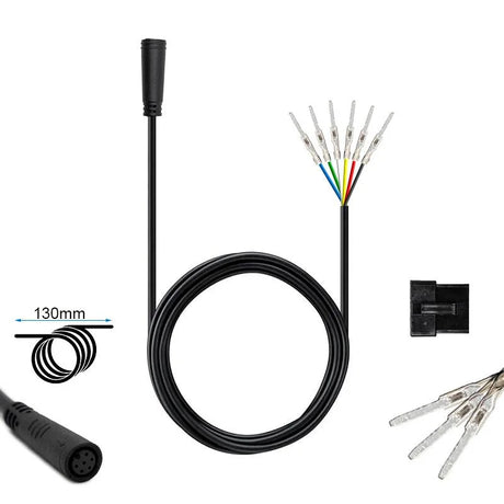 Câble data écran-contrôleur original compatible Kukirin G2 Master et SmartGyro Ryder, faisceau de connexion pour trottinette électrique.