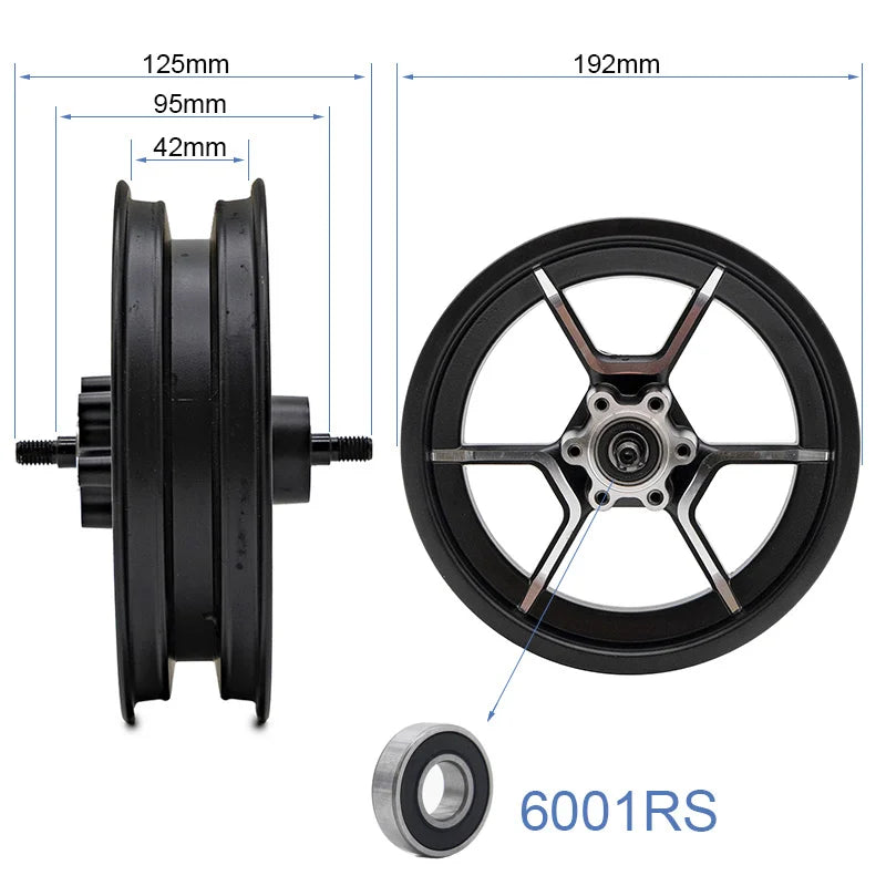 Roue avant Niu KQi300P