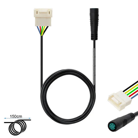 Connecteurs du câble contrôleur-écran compatible NIU KQi1 Pro, câble de liaison pour contrôleur et écran de trottinette électrique, pièce de rechange.