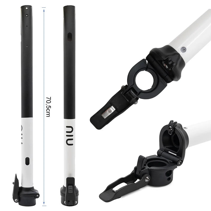 Potence Niu KQi3 Sport Blanc