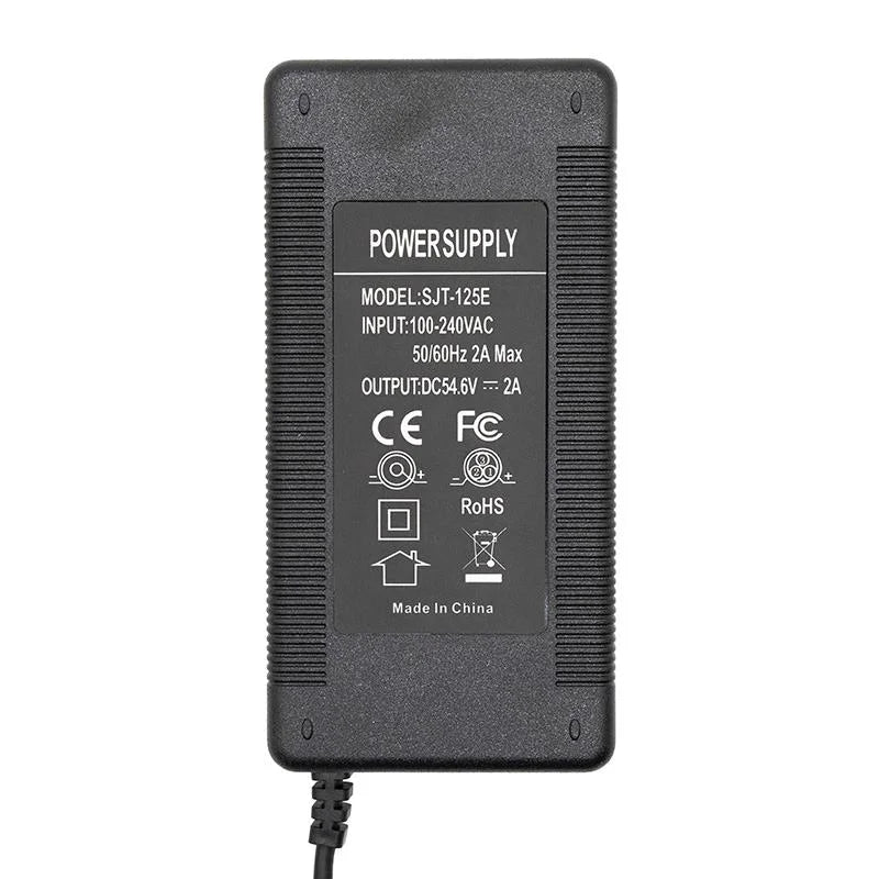 Chargeur 48v (sortie 54,6v) 2A connecteur Julet 3105