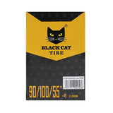 Chambre à air premium 90/100/55-6 2.0mm Valve 90x90º - 5uds [Black cat]