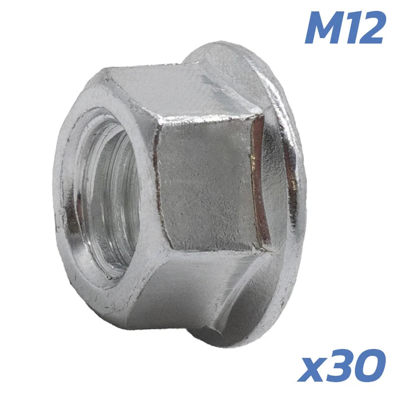 Écrous d’axe moteur Dualtron M12 – lot de 30 unités
