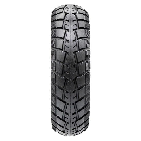 Vue de profil du pneu plein ultraléger off-road 60/70-7 B50 Ewheel avec ligne bleue, offrant une excellente adhérence et une résistance aux crevaisons pour trottinette électrique.