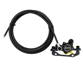 Kit de frein hydraulique avant Zoom CR-3 noir pour trottinette électrique, offrant un freinage puissant, précis et une installation fiable.