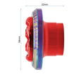 Top block de protection de roue EWTB-005 rouge pour trottinette électrique, conçu pour protéger la roue et améliorer la sécurité tout en apportant une finition esthétique.
