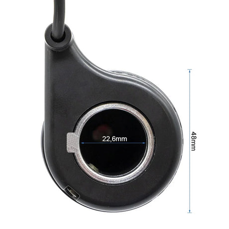 Poignée d’accélérateur SmartGyro EWGA-001 vue de profil, pièce de rechange pour trottinette électrique avec connecteur d’origine pour une installation facile.