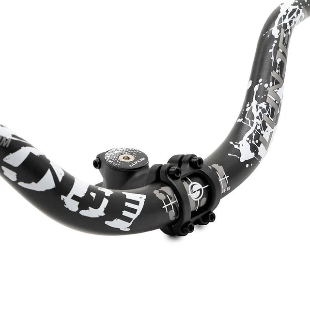 Potence pour guidon 31,8 mm EWPM-004 avec élévation de 25 mm, pièce de remplacement robuste en aluminium pour vélo ou trottinette électrique.