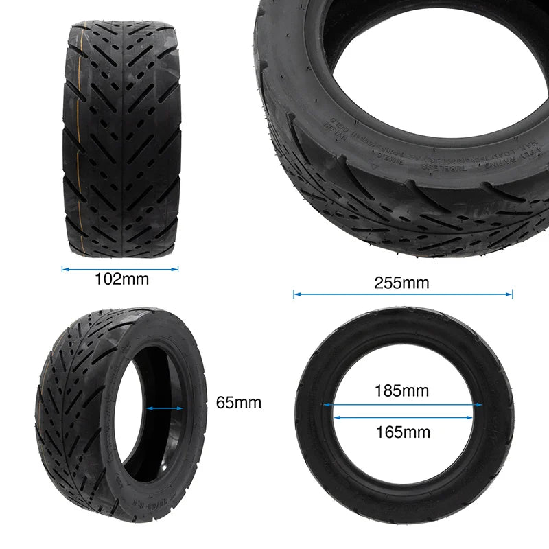 Pneu tubeless cityroad 90/65-6.5 avec GEL EWHEEL PANTHERURBAN