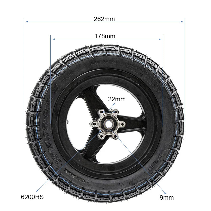 Roue avant Kukirin G2/G3 (Sans logo)
