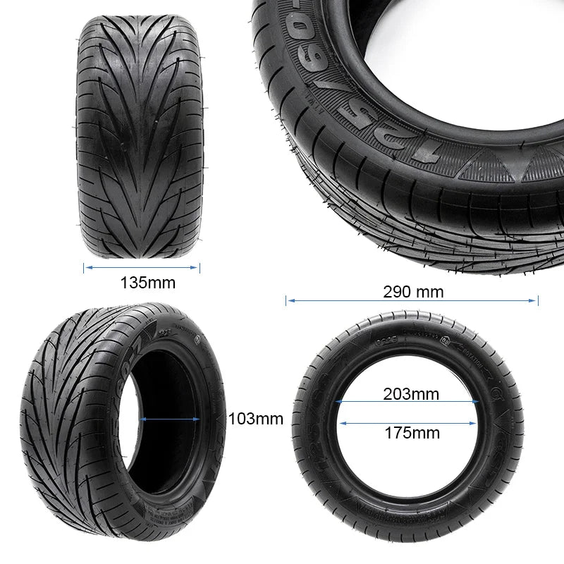 Pneu Tubeless 125/60-7 [CST]