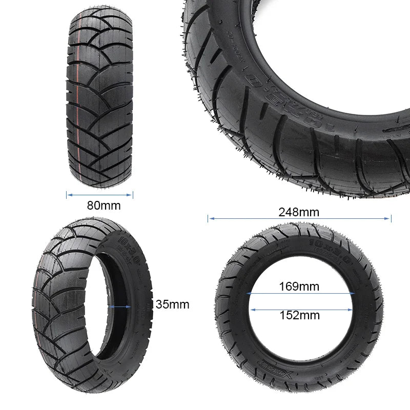 Pneu tubeless 10x3 (80/65-6) [Xuancheng]
