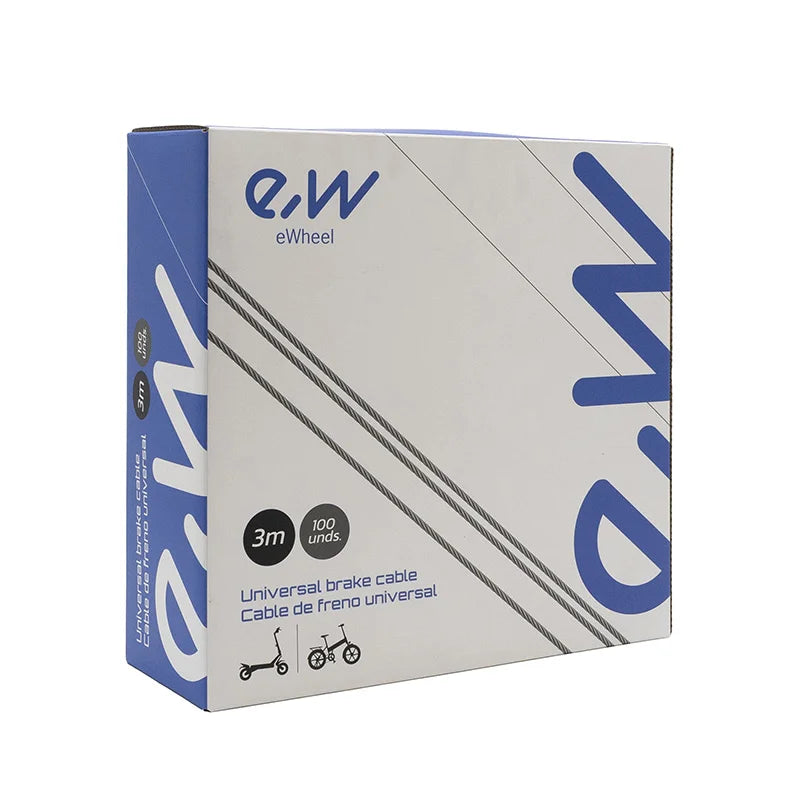 Câble de frein 3m acier inoxydable - 100 PCS