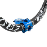 Potence pour guidons de 31,8mm EWPM-001 bleu