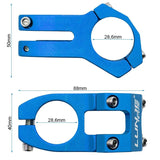Potence pour guidons de 31,8mm EWPM-001 bleu