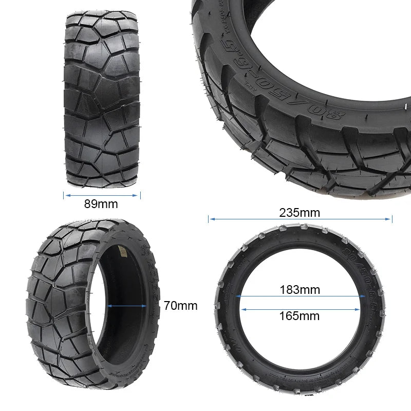 Pneu tubeless tout-terrain 80/50-6,5 EWHEEL RHINOTRACK