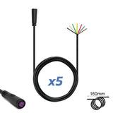 Connecteur étanche 8mm 7 broches - 5F