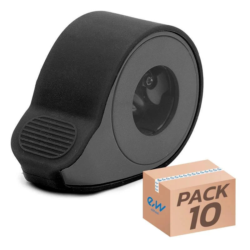 Cache en silicone noir pour accélérateur - 10 pièces