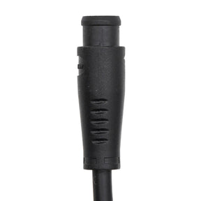 Trottinette électrique HIKERBOY Foxtrot Plus affichant les données Bluetooth (BLE) sur l'écran de contrôle ou dans l'application mobile, avec informations de connexion et paramètres du véhicule.