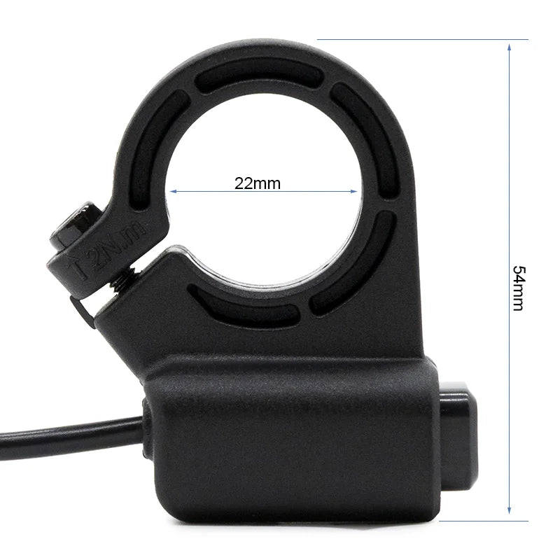 Botonera simple double - 1,5m - connecteur SM