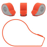 Cache en silicone rouge pour accélérateur - 10pcs