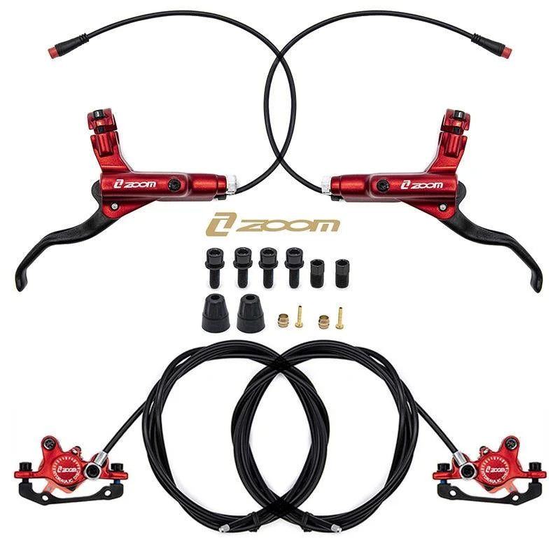 Kit de frein hydraulique CR-3 rouge Avant R arrière L [Zoom]