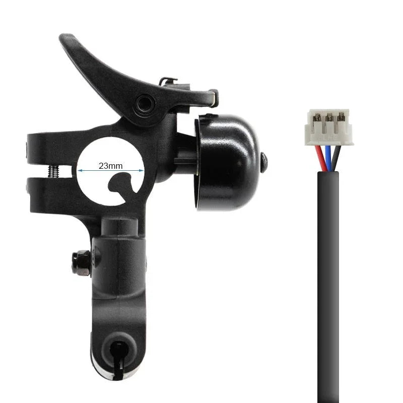 Poignée de frein avec hall, tendeur et cloche L pour Ninebot F et D - Connecteur JST ZH