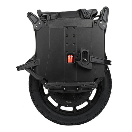 Monoroue électrique Leaperkim Sherman L 70 lb, batterie Samsung 50S 4000 Wh et pneu tout-terrain Kenda pour une conduite performante et polyvalente.
