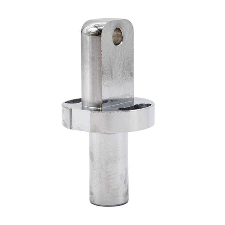 Charnière inférieure V1 avec finition droite Minimotors, pièce de remplacement pour mécanisme de pliage de trottinette électrique, vue détaillée du composant.