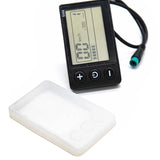 Protecteur en silicone imperméable blanc pour écran S866 - 2 pcs.