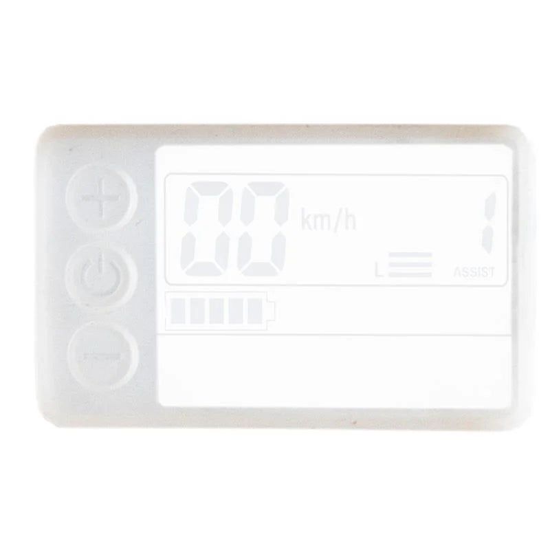Protecteur en silicone imperméable blanc pour écran S866 - 2 pcs.