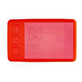 Poignée en silicone imperméable rouge pour écran S866