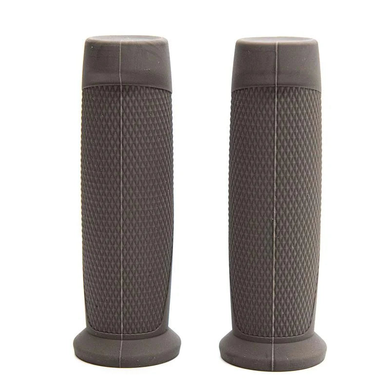Poignées en silicone gris pour Ninebot série F et D - 2 pcs.