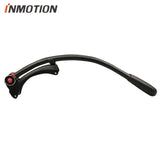 Monoroue électrique Inmotion V5 noire avec roue 14 pouces, design compact, éclairage LED intégré et poignée de transport.