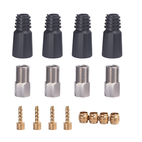 Olive et aiguille pour freins hydrauliques de trottinette électrique, kit de raccord pour durite assurant une étanchéité et un freinage fiables.