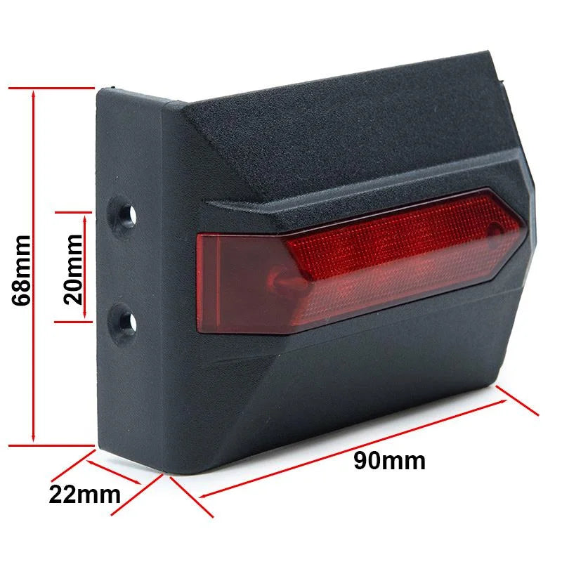 Habillage feu arrière G pour Kukirin G2 Pro