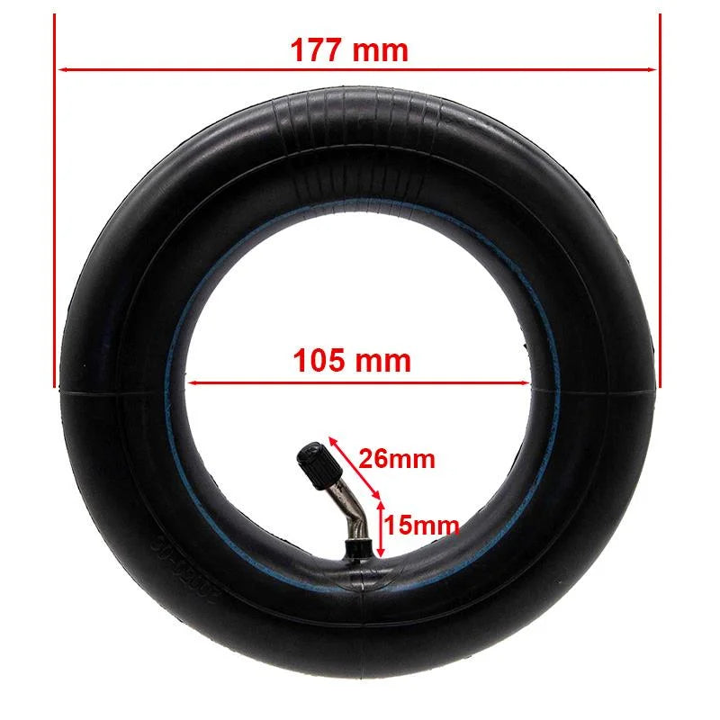 Chambre à air 200x50 VC 135x45° [Ewheel]