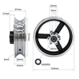 Jante 6/B34mm pour Kugoo kirin M4