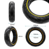 Pneu plein ultraléger 10x2,5--6,5/B44 - ligne jaune [Nedong]