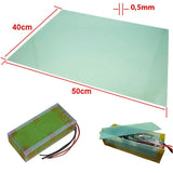 Planche de fibre de verre 50x40cm 0,5mm