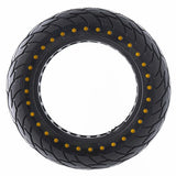 Pneu plein ultraléger 10x2,5-6,1/B34 - points jaunes [Nedong].