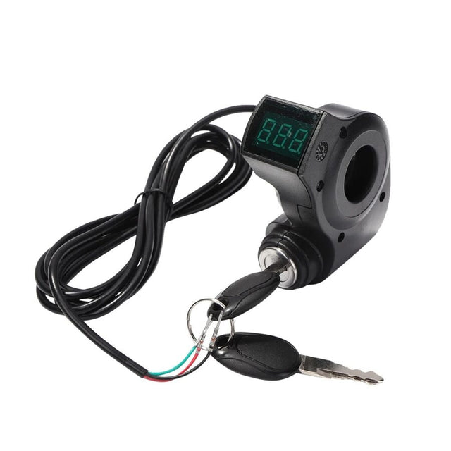 Clé de contact avec Voltmètre avec connecteur SM