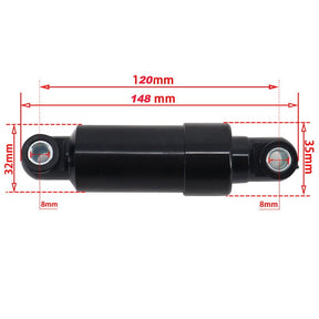 Amortisseur arrière générique pour scooter – taille pa : 120 mm