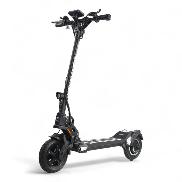 Trottinette électrique Dualtron Togo Max 60V 16Ah avec design compact, moteur performant, suspension confortable et éclairage LED pour les déplacements urbains.