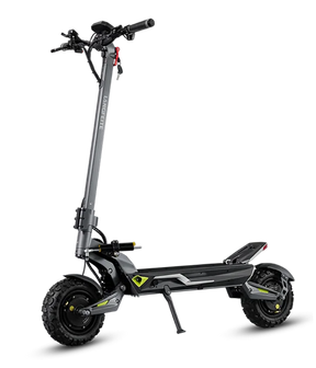 Trottinette électrique Langfeite C1 Dual 60V 36Ah avec double moteur puissant, batterie haute capacité, roues tout-terrain et suspensions performantes.