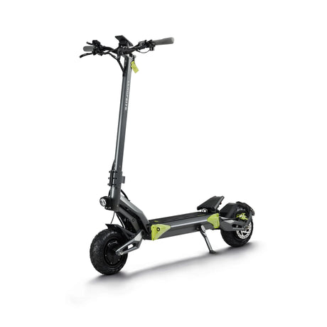 Trottinette électrique Langfeite Roadster Dual 48V 21Ah avec double moteur, pneus larges, suspension intégrale et design sportif pour la ville.