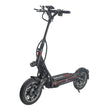 Trottinette électrique Dualtron New City 60V avec grandes roues, plateforme confortable, suspension performante et design urbain moderne.