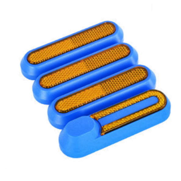 Couverture latérale réfléchissante pour scooter Xiaomi – pa couleur: bleu